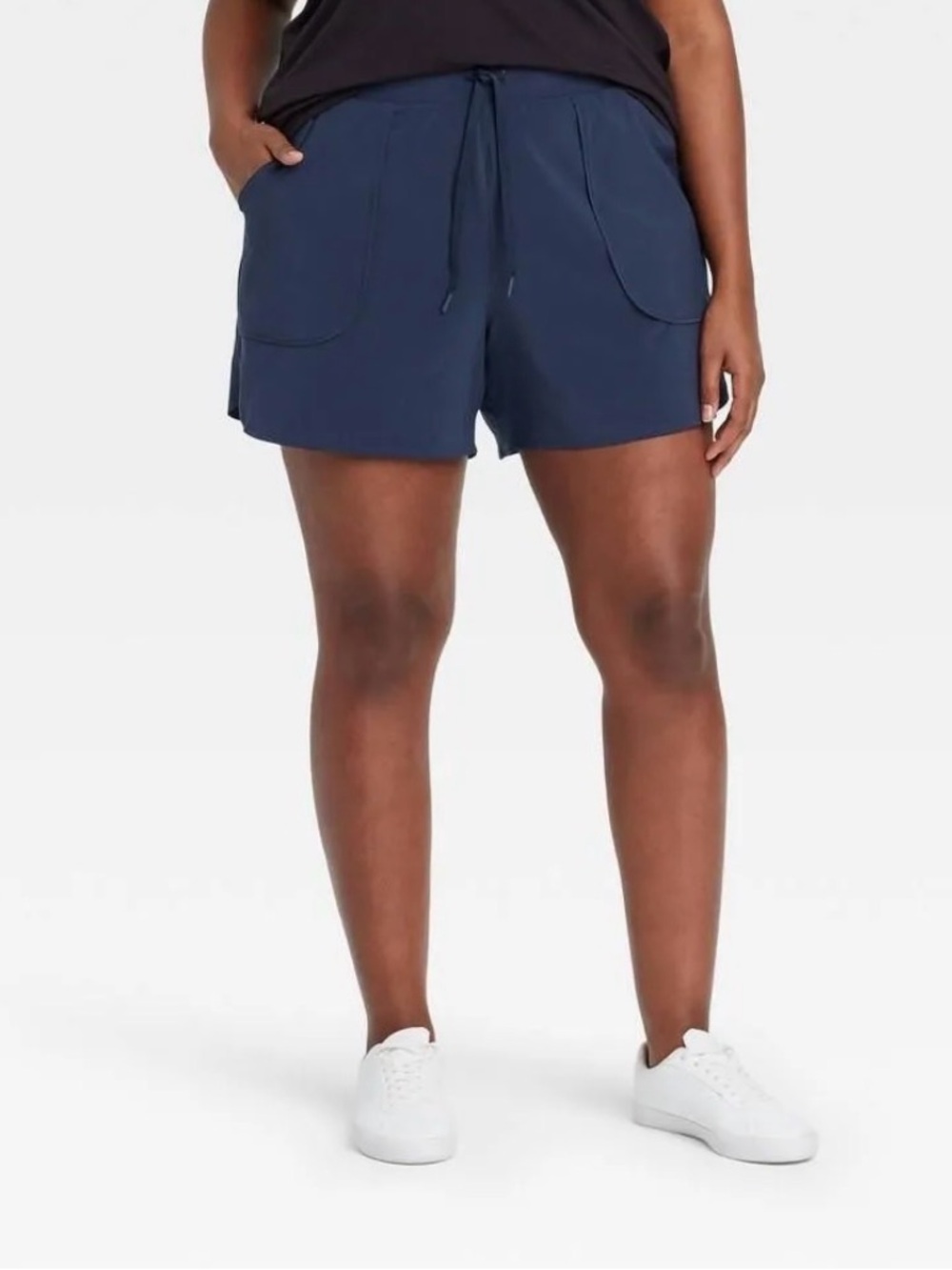 Women's Plus Size Stretch Woven Shorts 4" - All in Motion